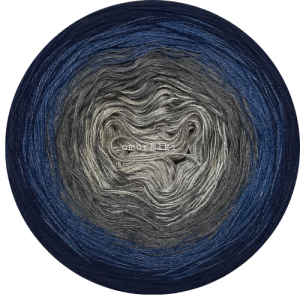 Ombrelek B106 - jasny szary, szary melanż, jeans, royal