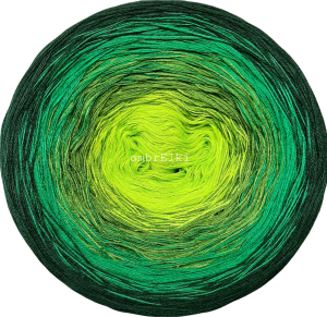 Ombrelek B100 - zieleń neonowa, zielony groszek, absynt, butelkowy